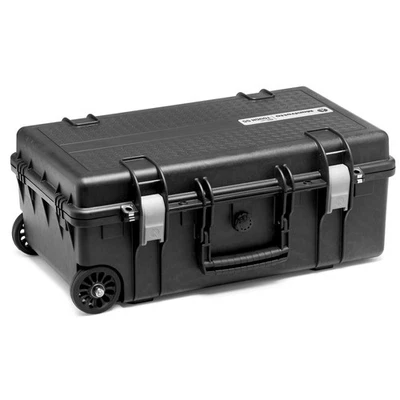 Manfrotto Pro Light Reloader Tough-55 High Lid Carry-On Camera Roller Bag, Black - Image 1 of 4