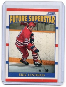 1990-91 Score Hockey Eric Lindros Rookie #440  *FLYERS*  - Picture 1 of 2