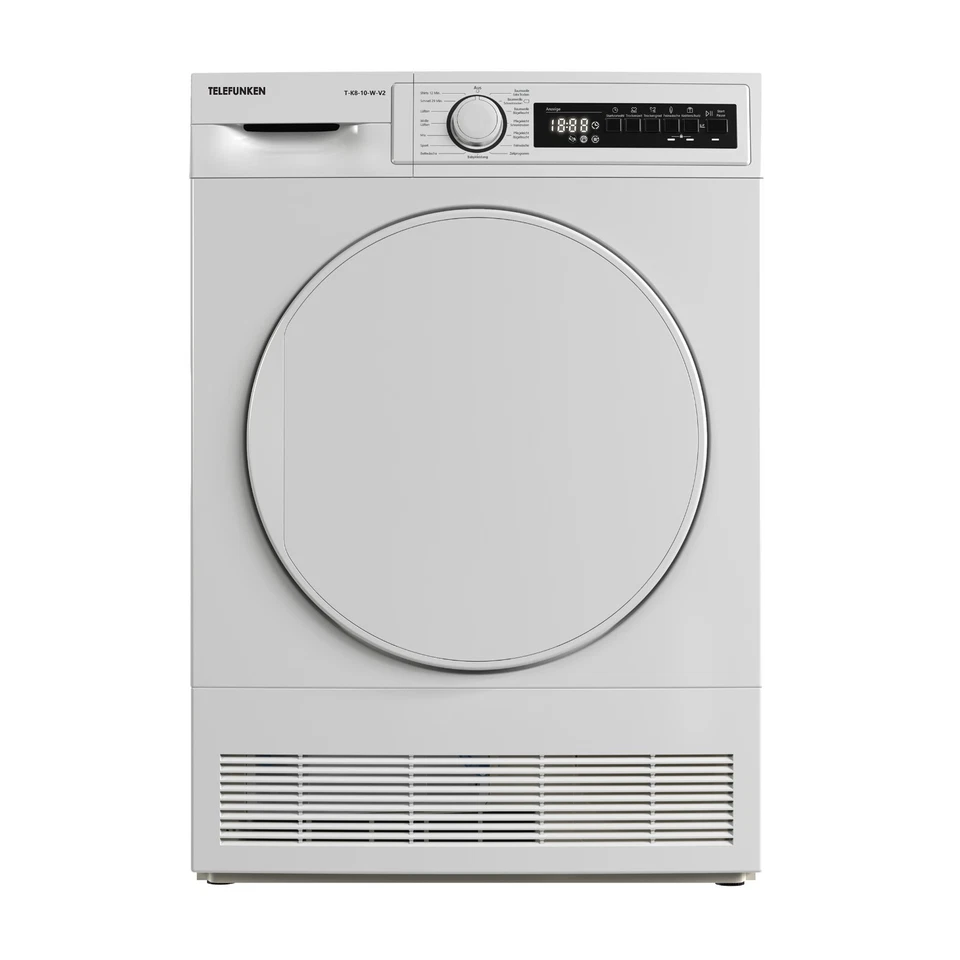 Telefunken T-K8-10-W-V2 Trockner 8 kg Kondenstrockner 15 Programme gebraucht - Bild 1 von 1
