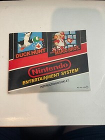 NES Super Mario Bros/Duck Hunt Nintendo Instruction Manual Only
