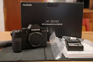 Fujifilm X-S10 Schwarz OVP mit Rechnung