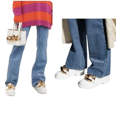 NUEVO JW Anderson Mujer’s Bota de Lluvia al Tobillo Talla 36 Blanco Precio de venta sugerido por el fabricante $450.00 Foto 1 de 4