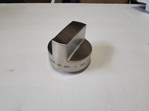 Thermador 30"/36" Gas Oven Temperature Knob Silver (OFF, BROIL, 150°-500°) - Picture 1 of 4