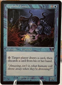 Cephalid Looter 72/350 Odyssey - Magic: The Gathering TCG - MP - Imagen 1 de 2