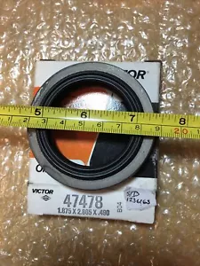 S/D 1236163 Oil Seal In Victor 47478 Box! F+S! - Picture 1 of 4