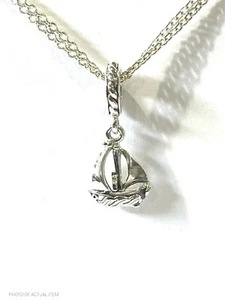 PANDORA Charm Sterling Silver ALE S925 SAIL SAILING BOAT 799439C00 - Picture 1 of 3
