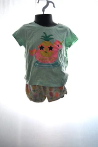 Toddler Outfit by Garamials Size 3T Shirt Green and pants multicolored - Picture 1 of 24