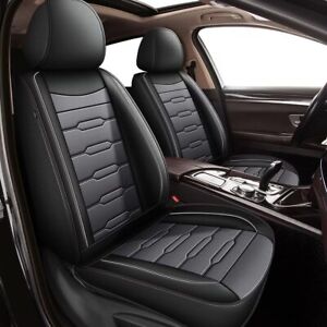 Car 5-Seat Covers Cushion Faux Leather Pad Protector For Nissan Titan 2009-2024