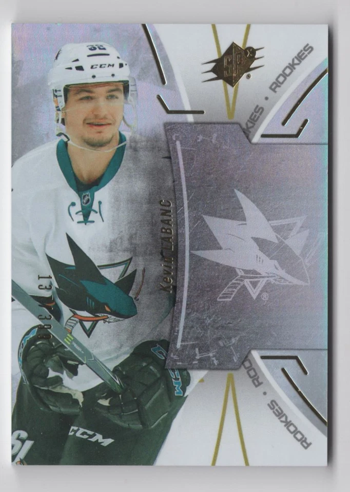 2016-17 SPx Rookies Kevin Labanc /399 San Jose Sharks #R-KL - Image 1 of 2