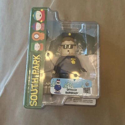 Officer Barbrady - Open  Mouth - 2006 Mezco South Park Series 1 - Sealed - Image 1 of 4