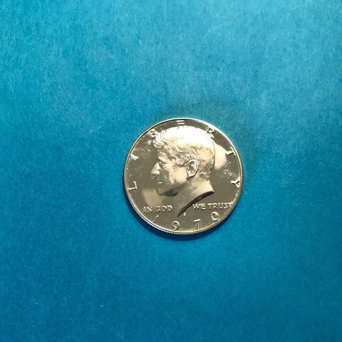 1970 S  Kennedy Half Dollar Proof 40% SILVER   FREE SHIP   **See Pics Cover