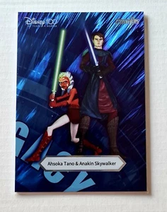 KAKAWOW COSMOS DISNEY 100 PUZZLE CARD STAR WARS AHSOKA & ANAKIN CDQ-DS-75 - Picture 1 of 2