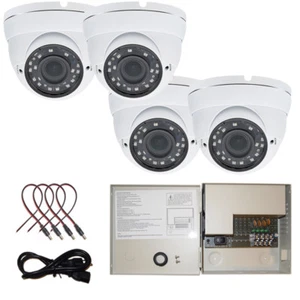 Evertech TVI CVI AHD Analógico CCTV Día Noche Domo Cámara de Seguridad Fuente de Alimentación - Imagen 1 de 18