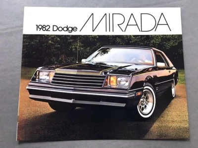 1982 Dodge Mirada Original Canada Car Sales Brochure Catalog - CMX T-Bar Roof - Изображение 1 из 4