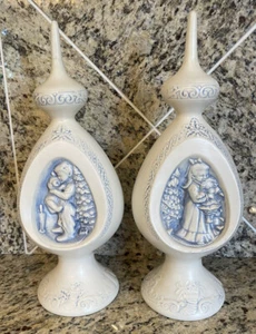 Vintage Byron Molds 1977 Christmas Table Top/Ornament Tree Topper Children 14” - Picture 1 of 7