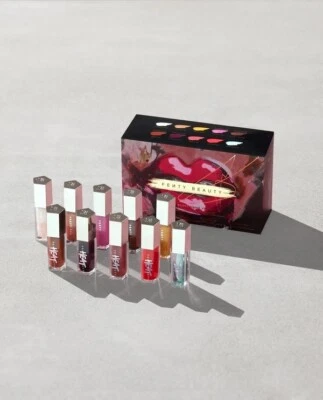 FENTY BEAUTY THE GLOSS BOMB VAULT FULL-SIZE UNIVERSAL LIP LUMINIZER 10-PIECE SET - Image 1 of 2