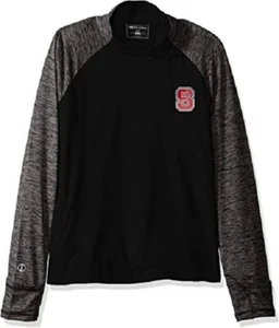 Women's NCAA NC State Wolfpack Affirm Pullover, Black/Gray, Medium, NWT - Picture 1 of 2