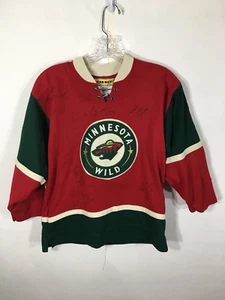 Youth NHL Minnesota Wild Hockey Jersey Koho Size Large X-Large Marian Gaborik - Picture 1 of 8