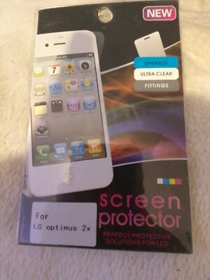 Screen protector for LG Optimus. LCD screen - Image 1 of 2