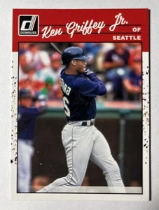 2023 Panini Donruss Ken Griffey Jr. Retro 1990 Seattle Mariners Baseball Card - Picture 1 of 2