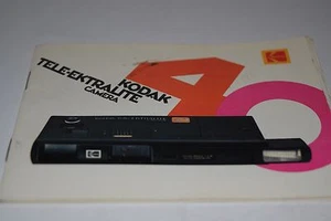 Manual de instrucciones de la cámara Kodak Tele-Ektralite - Imagen 1 de 1