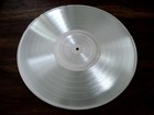 BLANK GOLD PLATINUM SILVER METALIZED RECORD LP SINGLE DISC 7" 12" 