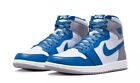 New Nike Air Jordan 1 High OG Men's Size 18 Shoes True Blue Wht Grey DZ5485-410