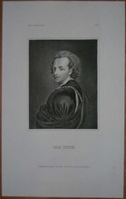 ca.1860 portrait print ANTHONY VAN DYCK (#109)
