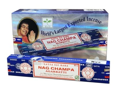 Encens NAG CHAMPA SATYA Lot 12 Boites de 15G - Incense