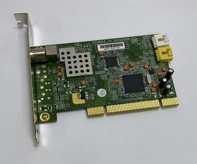 Medion TV/DVB-T Combo Card 20037386 CTX953_V1 PCI TV Tuner Capture Card - Image 1 of 4