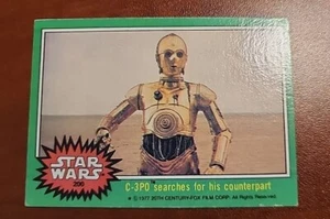 1977 Topps Star Wars - Series 4 Green - Trading Cards -Complete Your Set U Pick - Picture 1 of 4