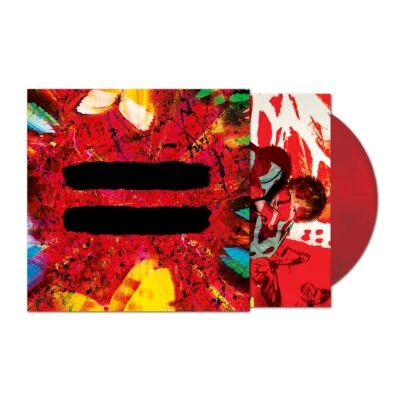 Ed Sheeran Album - Feat. 14 Tracks Pressed Limited Edition Translucent Red Vinyl - Image 1 of 4