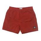 Stone Island Nylon Metal Swim Shorts Size XL  Red