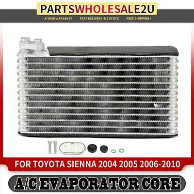 Núcleo evaporador de CA trasero de aluminio con placa de prensado para Toyota Sienna 04-10 Foto 1 de 4