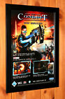 The Conduit Video Game Nintendo Wii Rare Promo Small Poster / Ad Page Frame