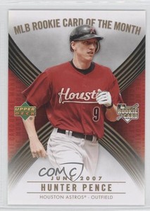 2007 Upper Deck MLB Rookie Card of the Month Hunter Pence #ROM-3