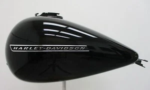 Harley Davidson OEM Fuel Tank Vivid Black 61356-08 - Picture 1 of 12