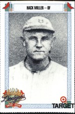 1990 Dodgers Target Baseball Card #1035 Hack Miller 