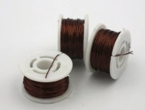 Fliegenbinden Kupferdraht - 3 kleine Spulen 0,40 mm - MAT-C04 - Bild 1 von 1