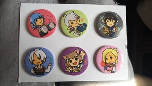 Final fantasy festival 2019 Paris button badges, not sealed, very rare - Picture 1 of 2