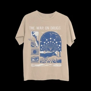 The War on Drugs Band Reprinted Cotton T-Shirt beige volle Größe S-5XL BT1425 - Bild 1 von 3