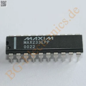 1 x MAX233EPP +5V-Powered, Multichannel RS-232 Drivers/Rece Maxim DIP-20 1pcs - Picture 1 of 1