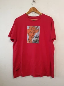 Vintage mambo shirt large red robert moore sample 2002 surf wear - Picture 1 of 12