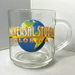 Tazza da caffè o tè in vetro Universal Studios Florida pubblicità viaggio - Foto 1 di 6