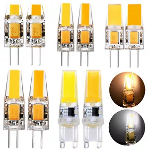 Lampade G4 LED COB 3W5W6W8W lampadine bianco caldo bianco freddo AC/DC12V lampada dimmerabile - Foto 1 di 17