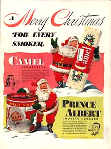 Pubblicità Stampa Vintage 1947 Natale Principe Alberto Babbo Natale Rivista Vita Originale - Foto 1 di 1