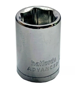 Halfords Advanced 1/4" Drive 6Pt Shallow Socket Sizes 4-13mm Lifetime Guarantee - Picture 1 of 2