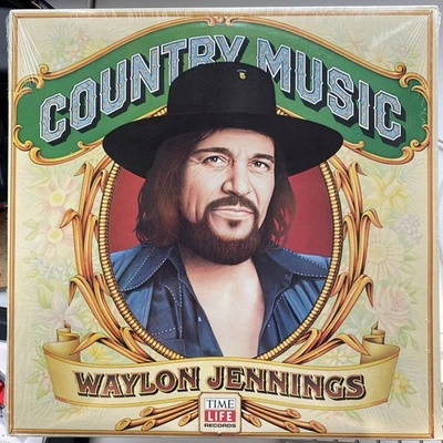 Waylon Jennings COUNTRY MUSIC VINYL LP SEALED NEW 1981 ORIGINAL TIME LIFE RARE - Image 1 of 2