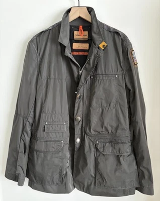 PARAJUMPERS Masterpiece Series Charcoal Gray Full Zip Jacket Slim Fit XL L - Image 1 of 4
