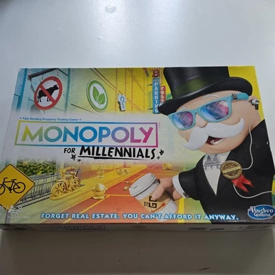 Monopoly for Millenials Board Game Hasbro Gaming - Image 1 of 4